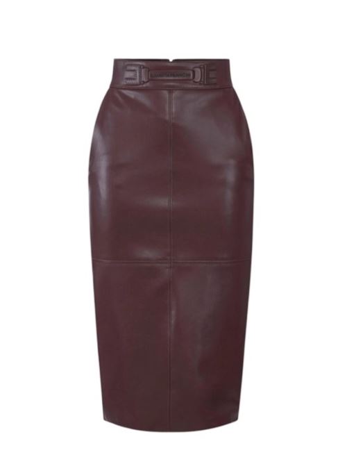 Skirt with embossed logo ELISABETTA FRANCHI | GO16361E2.644